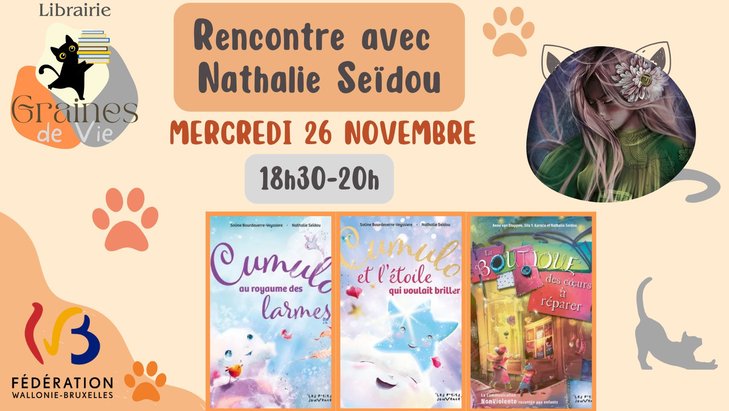 Conférences Rencontre avec Nathalie Seïdou, illustratrice d albums jeunesse