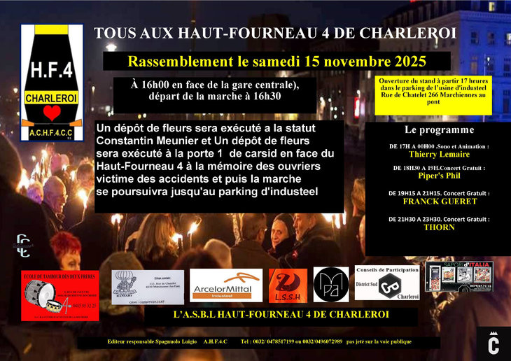 Concerts Tous Haut-Fourneau 4 Charleroi