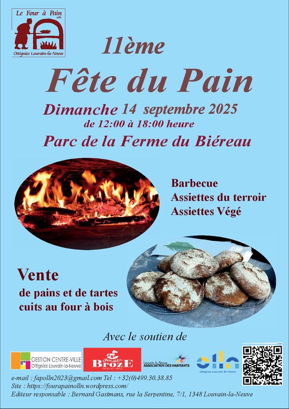 Loisirs 11ème FÊTE Pain Fête Quartier Biéreau