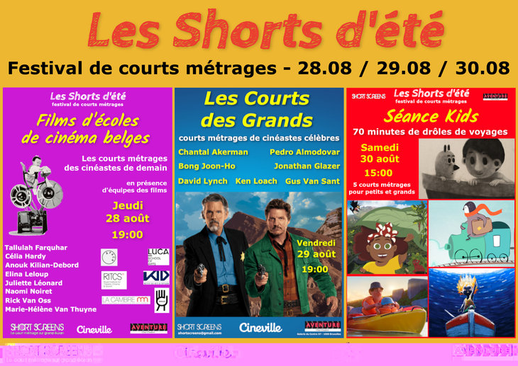Spectacles Les Shorts d été - Festival courts métrages