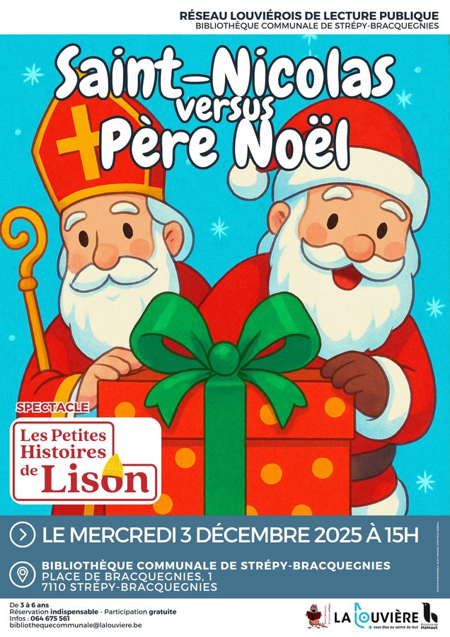 Spectacles Saint-Nicolas versus Père Noël Lison