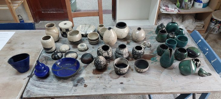 Stages,cours Atelier Raku