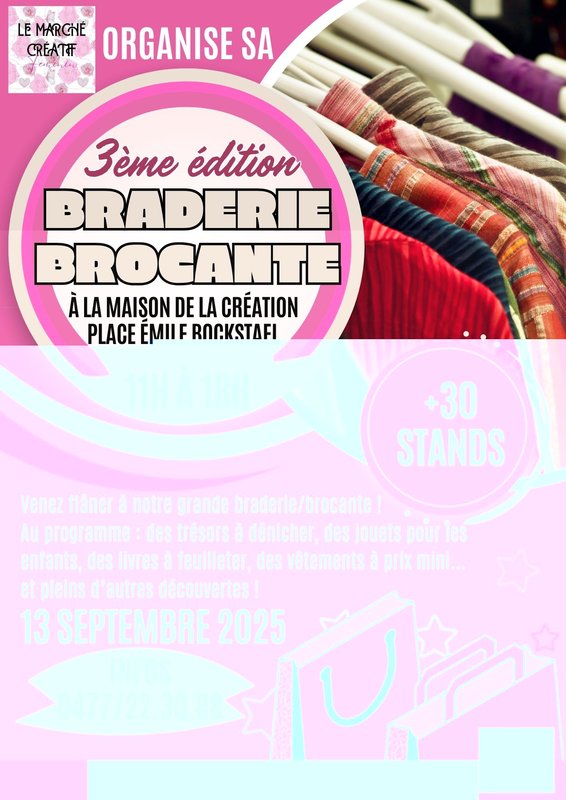  Brocante/Braderie la rentrée