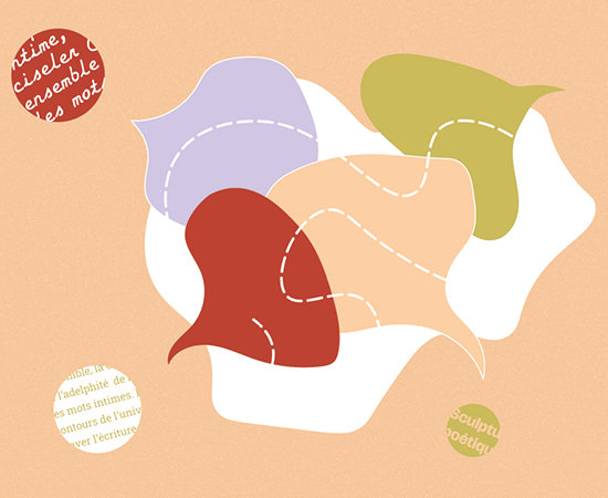 Stages,cours Sculpture poétique Groupe A Atelier ciselage texte