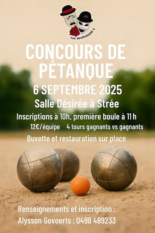 Loisirs Concours pétanque