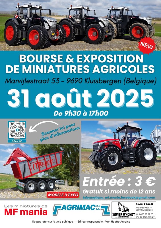 Expositions Bourse exposition miniatures agricoles