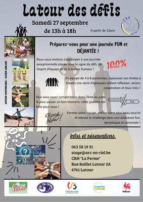 Stages,cours  Latour défis   -