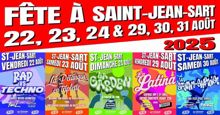 Loisirs Fête saint-jean-sart