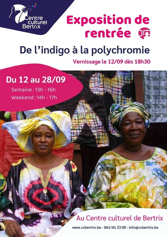 Expositions Expo rentrée : De l’indigo la polychromie »