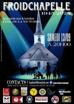 Spectacles Spectacle et lumière pour 80 de fin la seconde guerre mondiale