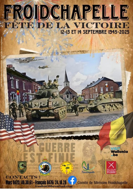Loisirs Commémorations 80 de fin la seconde guerre mondiale