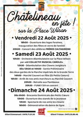 Stages,cours Fêtes communales
