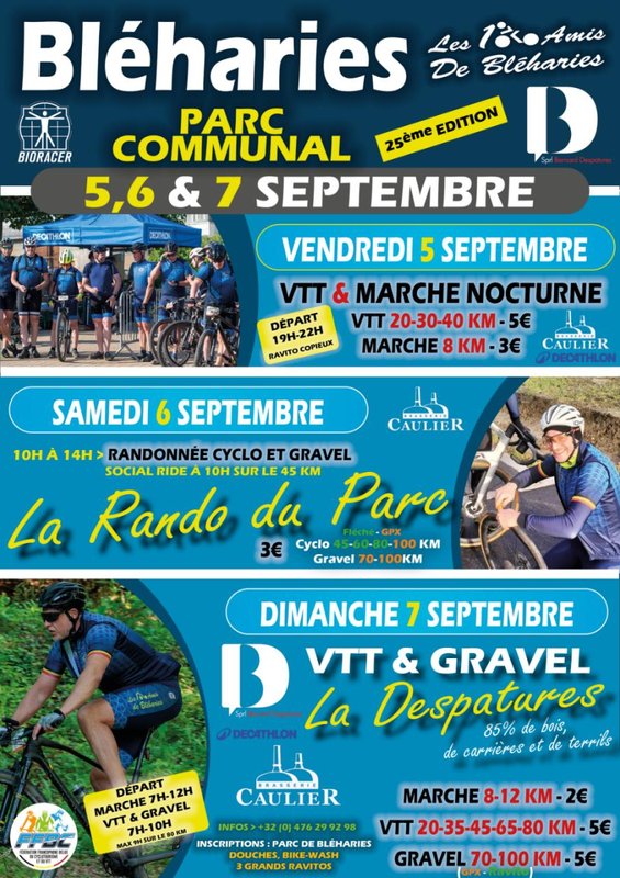 Loisirs Week-end la Despature (VTT, Cyclo, Gravel marche)