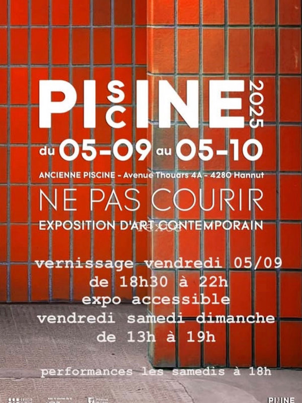 Expositions Exposition d’art contemporain l’ancienne piscine
