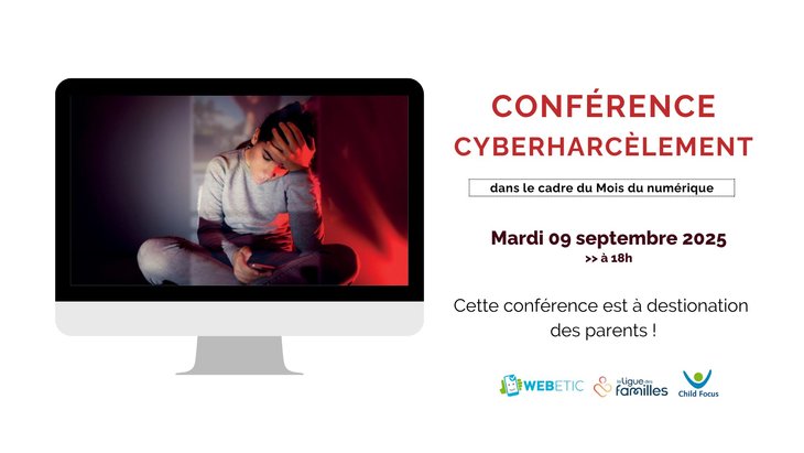 Conférences Conférence Webetic : Protéger enfants cyberharcèlement