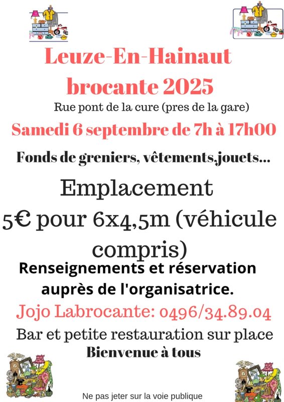  Brocante Leuze-en-hainaut