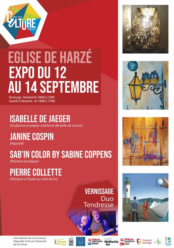 Expositions Rendez-vous culture organisé la Commune d Aywaille l église Harzé