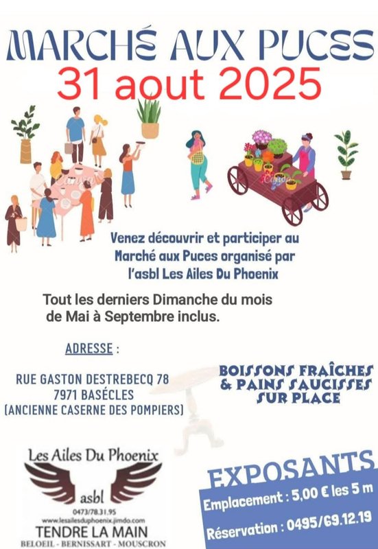  Petit marché puces quartier