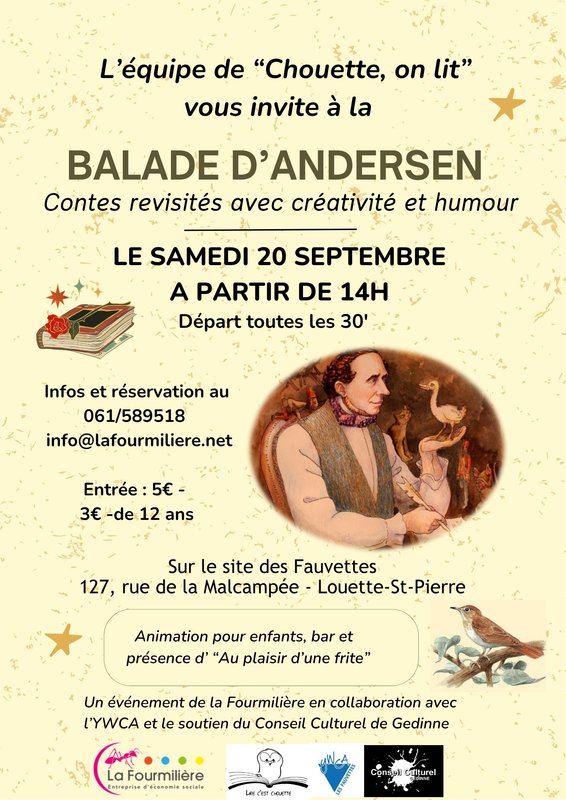 Spectacles La balade d Andersen