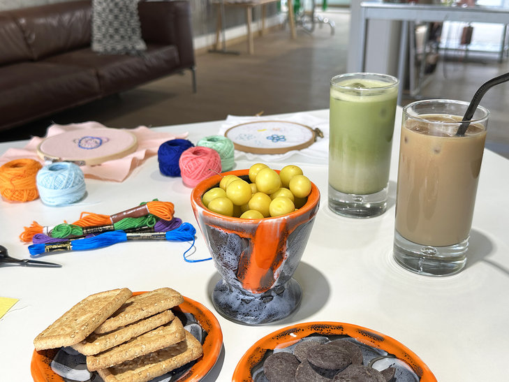 Stages,cours Goûter broderie