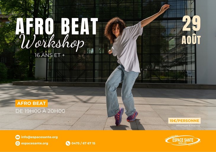 Stages,cours Workshop Afro Beat