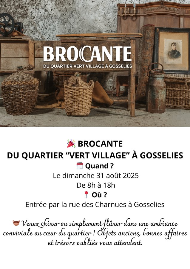  Brocante annuelle quartier
