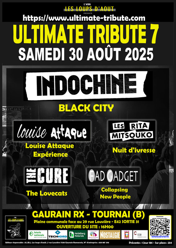 Concerts Ultimate tibute 7 (Day 2 pop/rock)