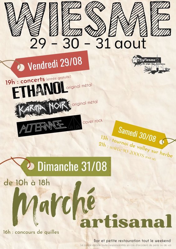 Loisirs Marché artisanal