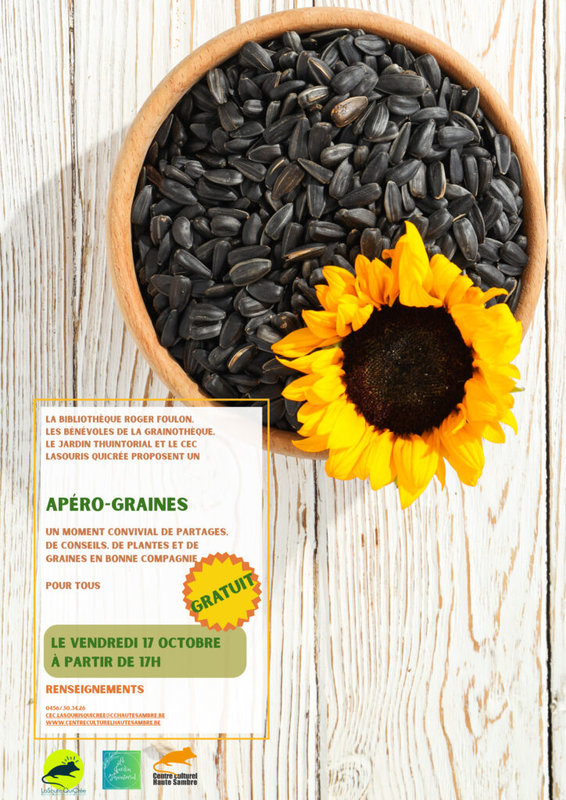 Loisirs Afterwork Apéro-Graines