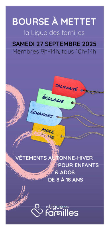 Loisirs Bourse vêtements 8ans-18ans