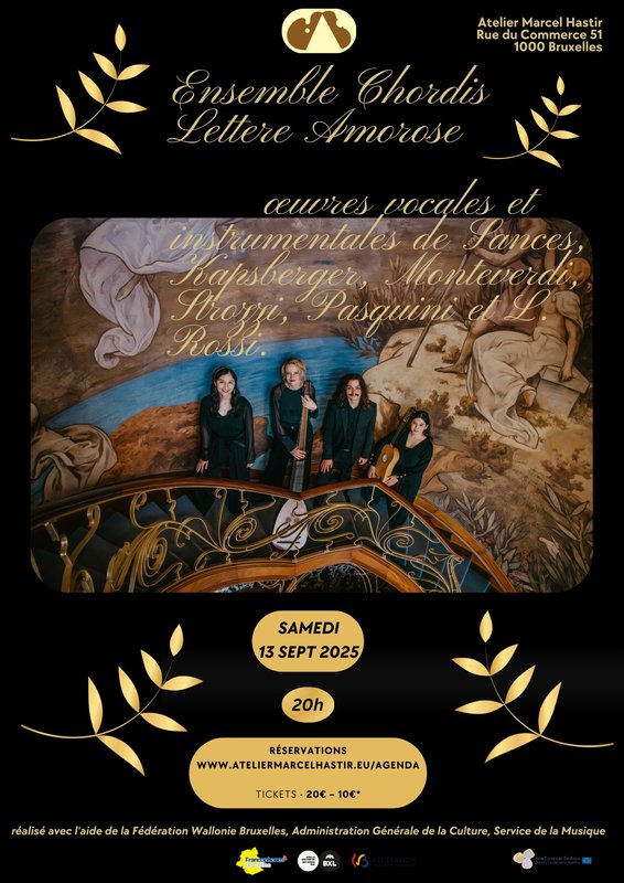 Concerts Ensemble Chordia - Lettere Amorose