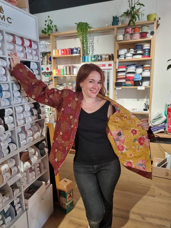 Stages,cours Ma veste matelassée doublée