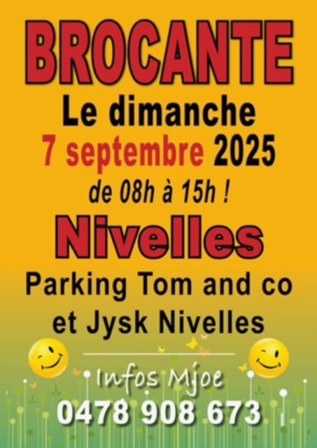  Brocante rentrée