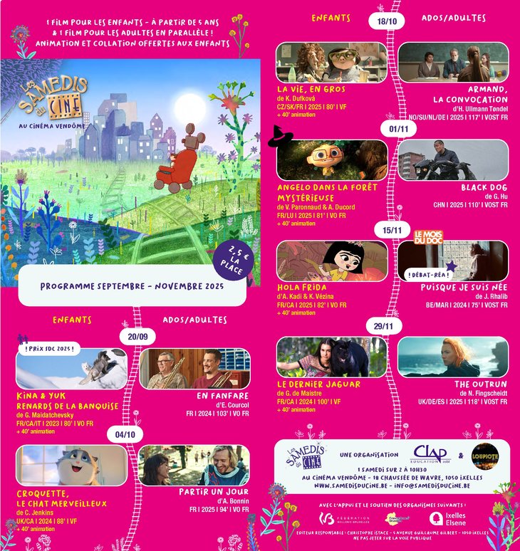 Spectacles Les Samedis Ciné