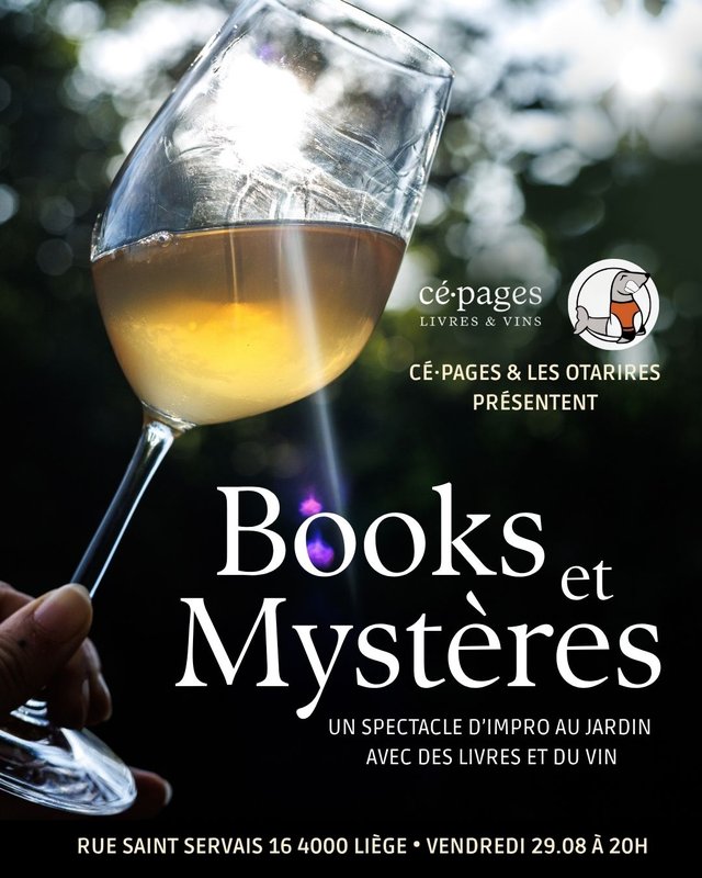 Spectacles Spectacle d impro: Books Mystères