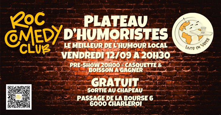 Spectacles Charleroi Comedy Reloaded