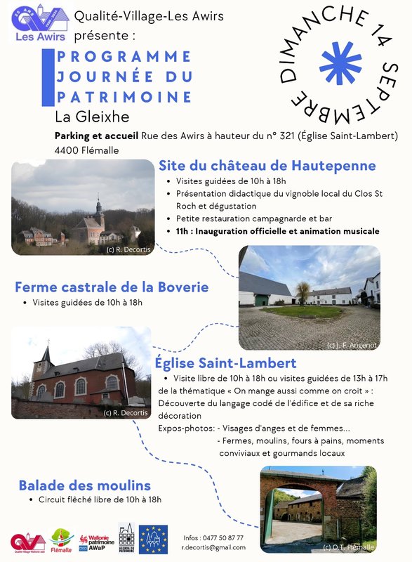 Loisirs Journée Patrimoine