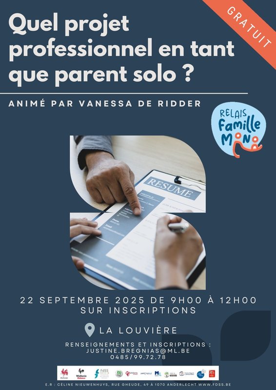 Stages,cours [Parents solo - Relais Familles Mono] Quel projet en tant parent solo ?