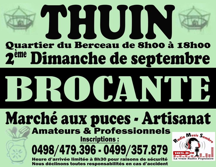  Grande Brocante & Marche découverte  Quartier Berceau