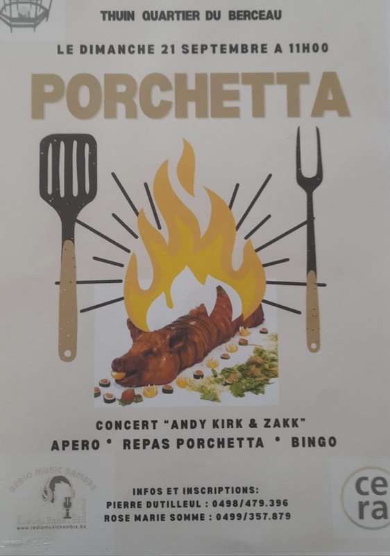 Loisirs Journée Porchetta  Quartier Berceau
