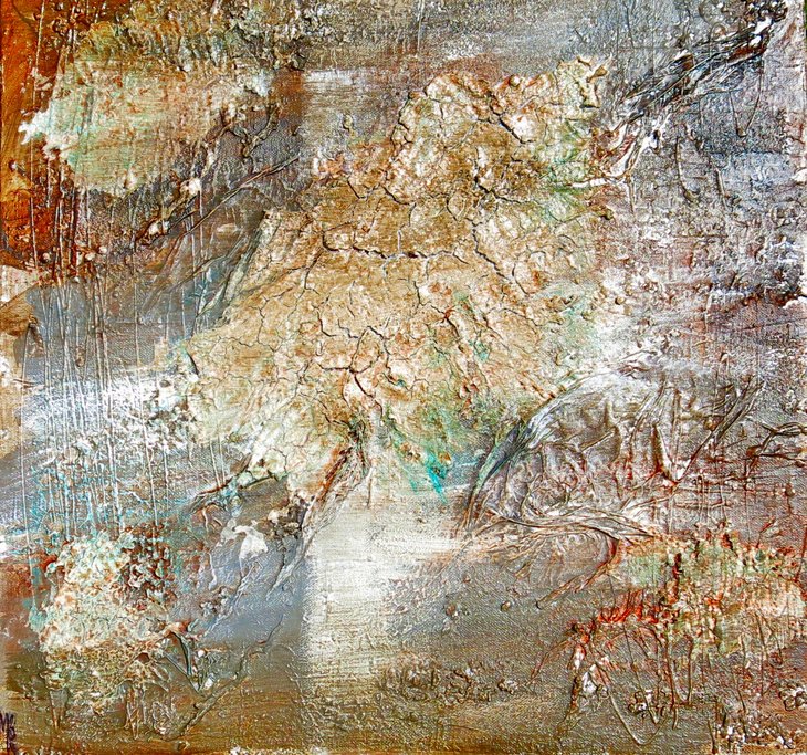 Stages,cours Atelier  Paysage Toscan abstrait - Techniques mixtes 