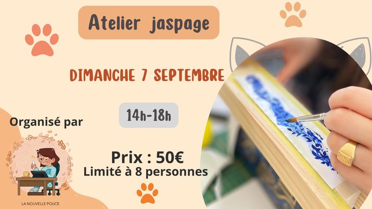 Stages,cours Atelier jaspage