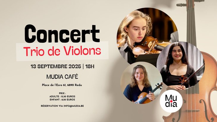Concerts Mini-Concert Trio Mosan
