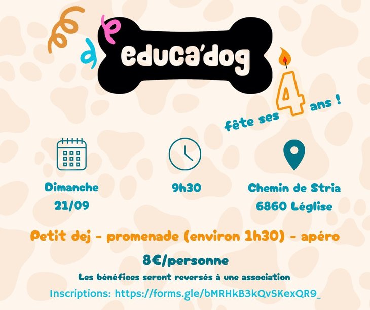 Loisirs Anniversaire d Educa Dog 