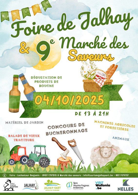 Loisirs Foire Jalhay Marché saveurs