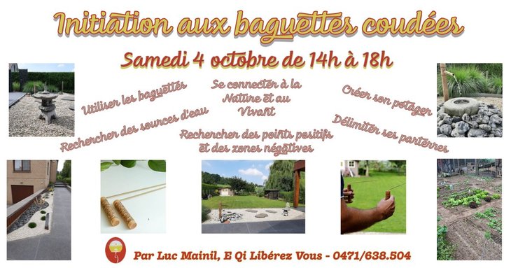 Stages,cours Initiation baguettes coudées