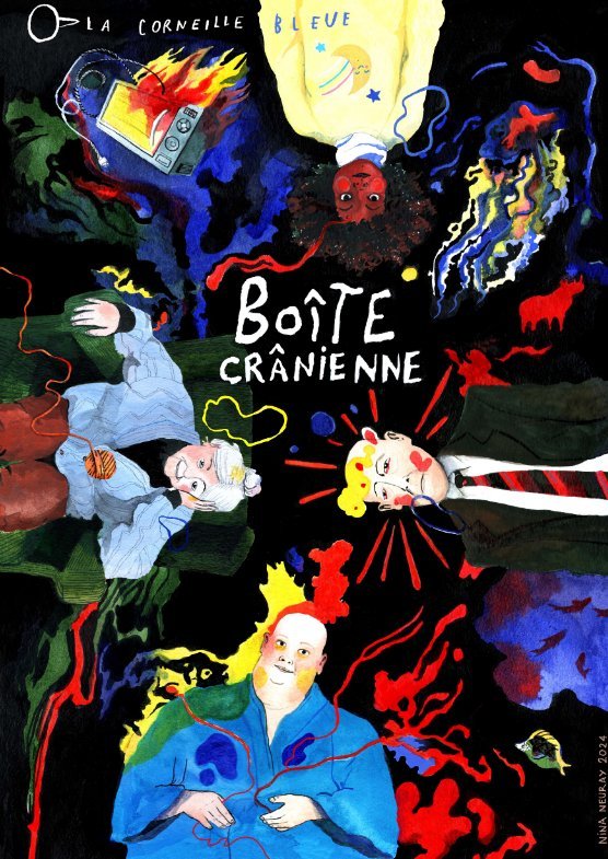Spectacles Festival Arts la - Boite Crânienne parla La Corneille Bleue