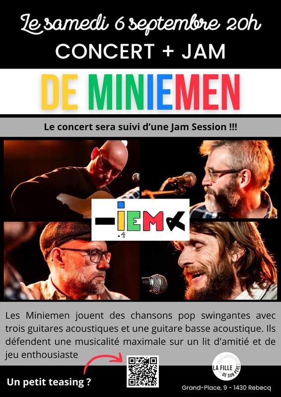 Concerts Concert Miniemen + Session