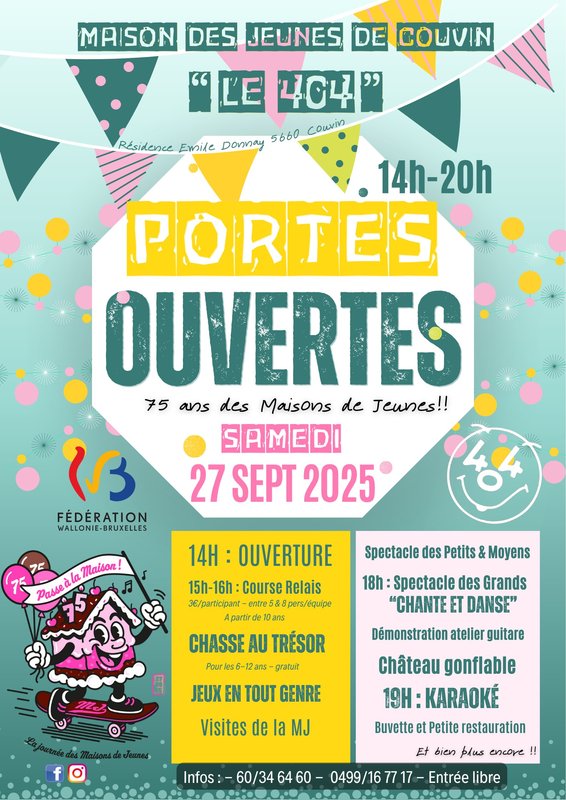 Loisirs Portes Ouvertes Maison Jeunes 404