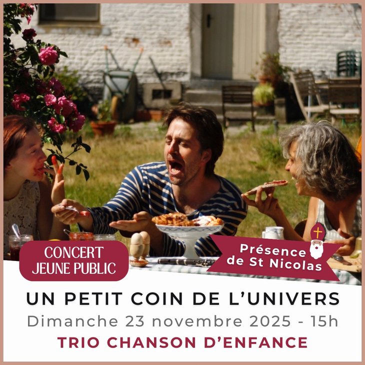 Spectacles Concert jeune public : petit coin l univers (Trio chansons d enfance)